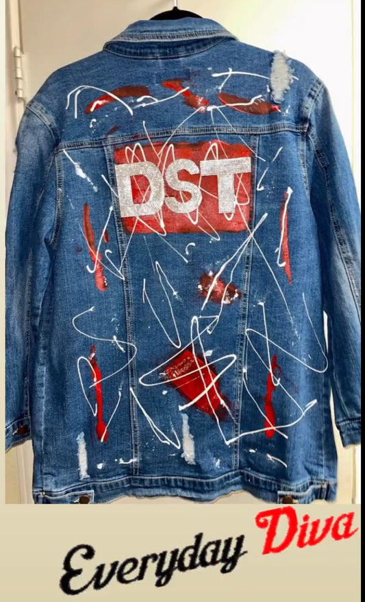 Denim Bling Jacket - DST (medium)